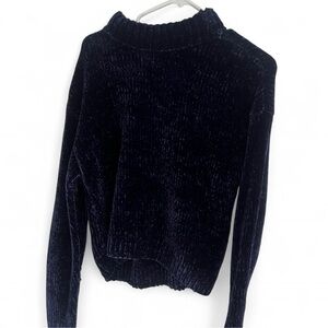 Sanctuary Blue Cowl Neck Sweater